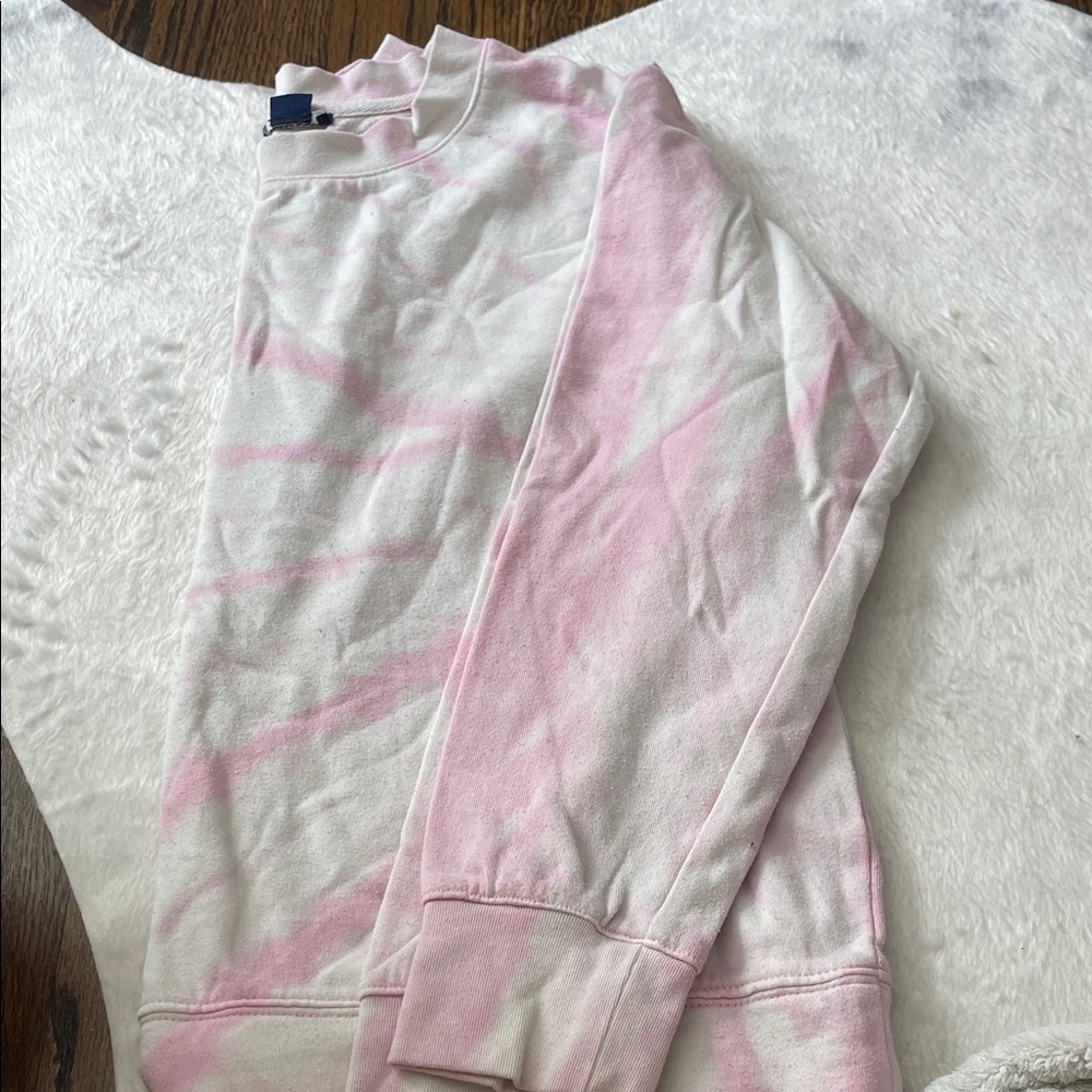 Splendid Pink and White Casual Top